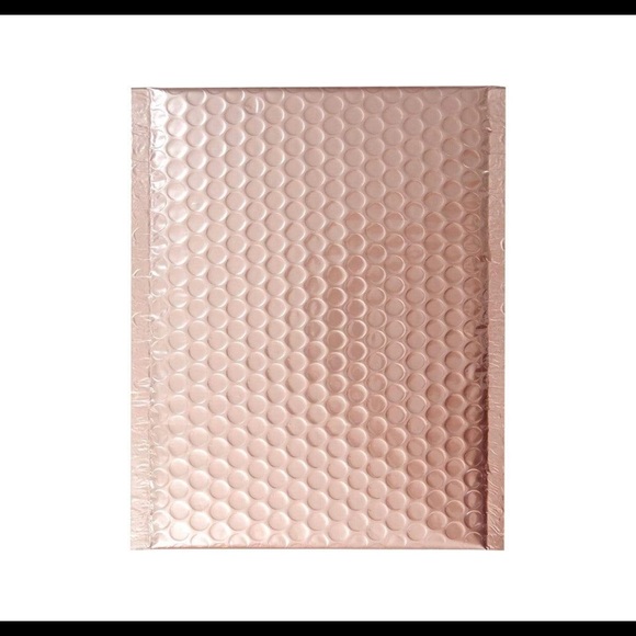 Matte Rose Gold Bubble Mailers 20 Piece 6x10 - Picture 4 of 7